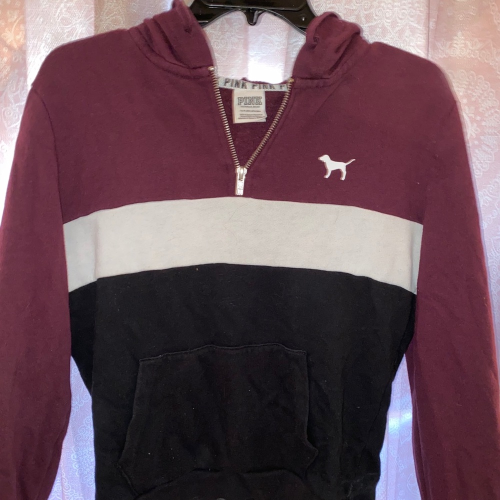 PINK multi color sweatshirt